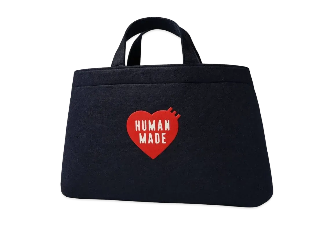 HUMAN MADE FELT TOTE BAG LARGE 
