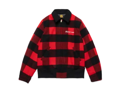 HUMAN MADE ZIP-UP LUMBER JACKET "Red"