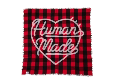 HUMAN MADE WOOL STOLE "Red"