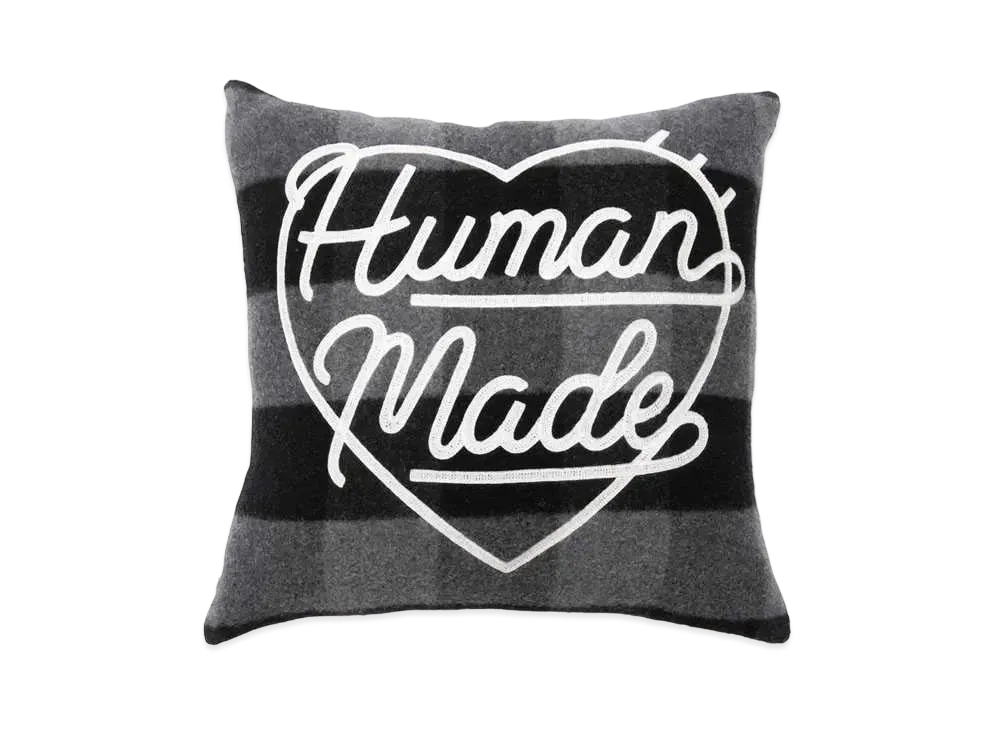 HUMAN MADE WOOL CUSHION "Black"