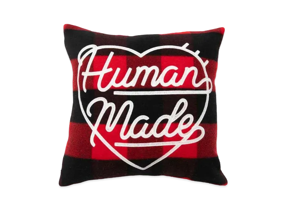 HUMAN MADE WOOL CUSHION "Red"
