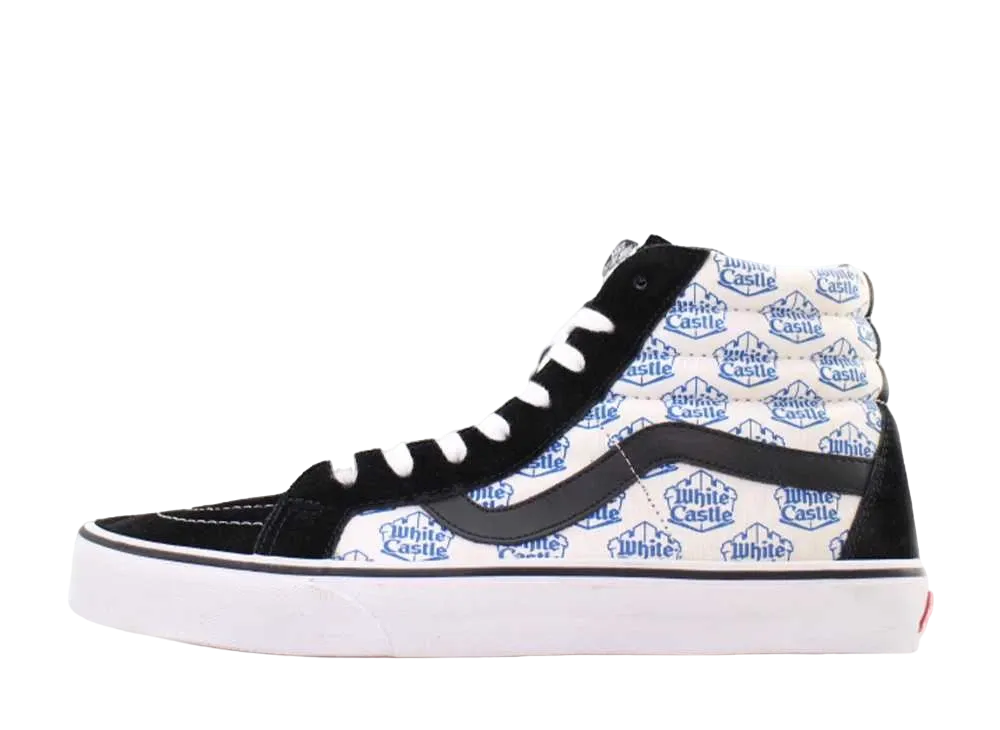 White Castle × Supreme × Vans SK8-Hi "White/Black"