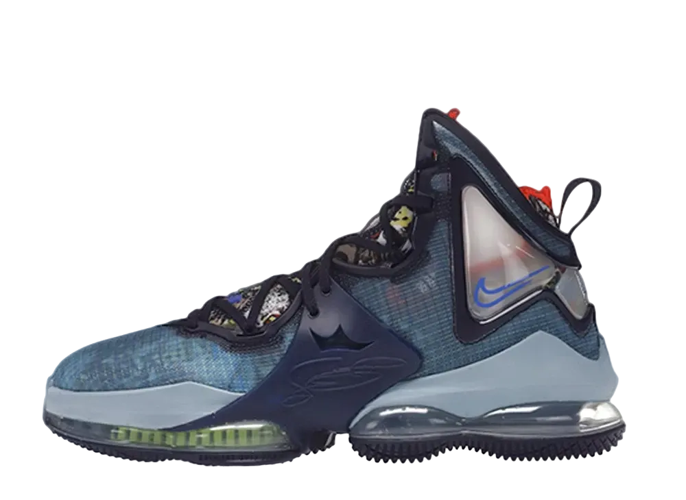 ナイキ レブロン19 ファーストフード "ブルー レッド"