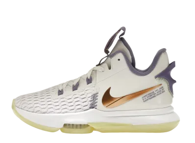 Nike LeBron Witness 5 "Summit White/Metallic Bronze"