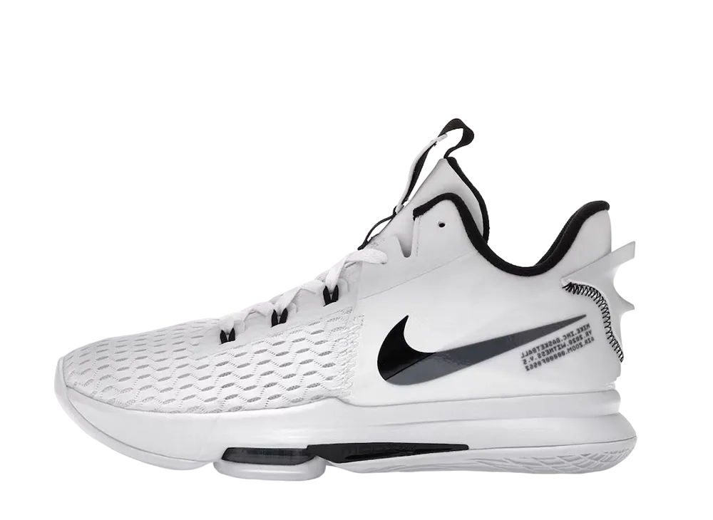 ナイキ レブロン ウィットネス5 "ホワイト/ブラック"