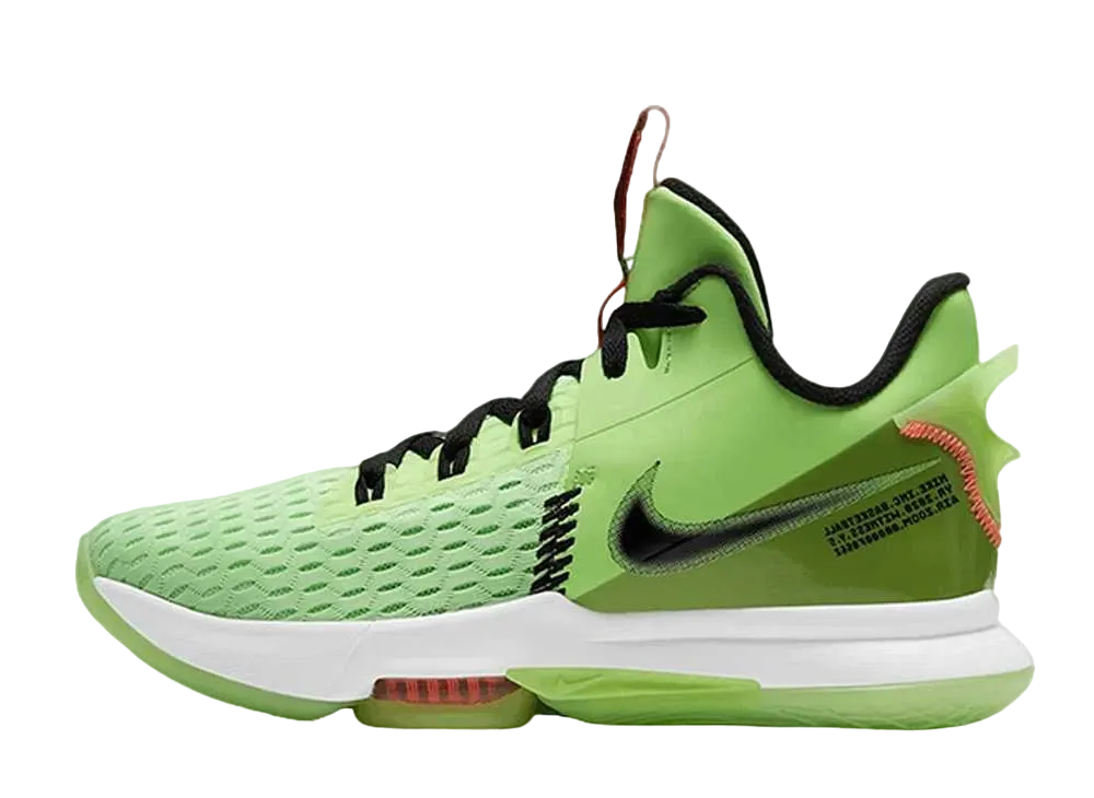 ナイキ レブロン ウィットネス5 グリンチ "ホットライム"