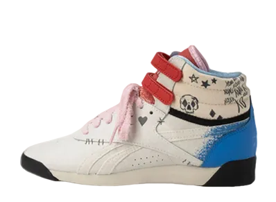 Reebok Freestyle Hi "Harley Quinn"