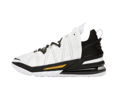 Nike LeBron 18 Lakers Home "White"