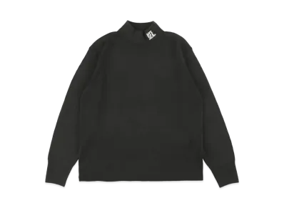 WIND AND SEA x HYSTERIC GLAMOUR Mock Neck Shirt "Black"