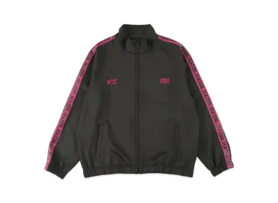 WIND AND SEA x HYSTERIC GLAMOUR Zip Up Jersey "Black"