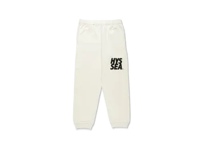 WIND AND SEA x HYSTERIC GLAMOUR Logo Sweat Pants "White"