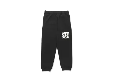 WIND AND SEA x HYSTERIC GLAMOUR Logo Sweat Pants "Black"