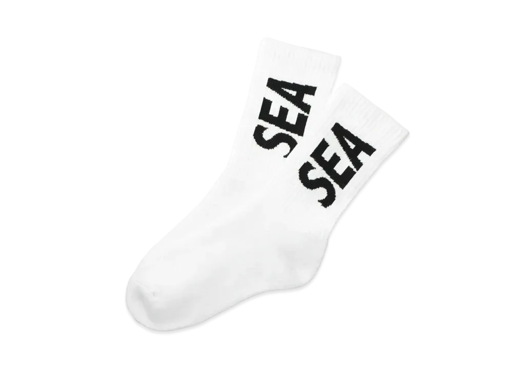 WIND AND SEA x HYSTERIC GLAMOUR Long Sox "White"