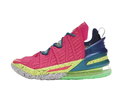 Nike LeBron 18 Los Angeles By Night "Pink Prime"