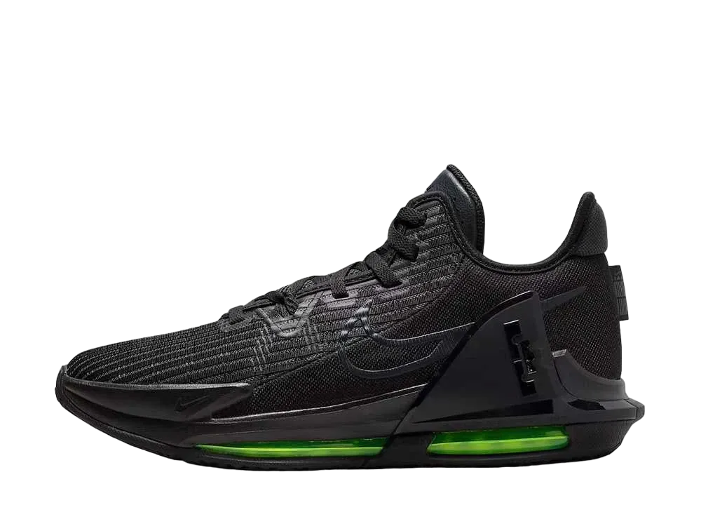 Nike LeBron Witness 6 "Black/Fluorescent Yellow"