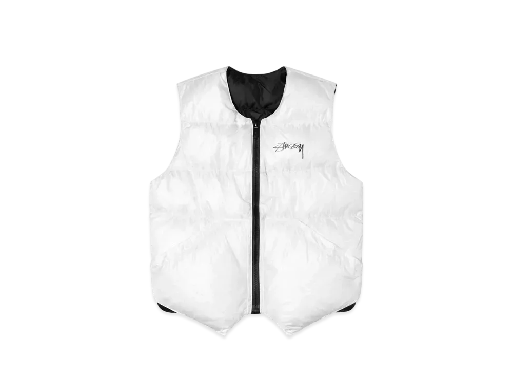 Stussy x OL x CDW Reversible Vest "White/Black"