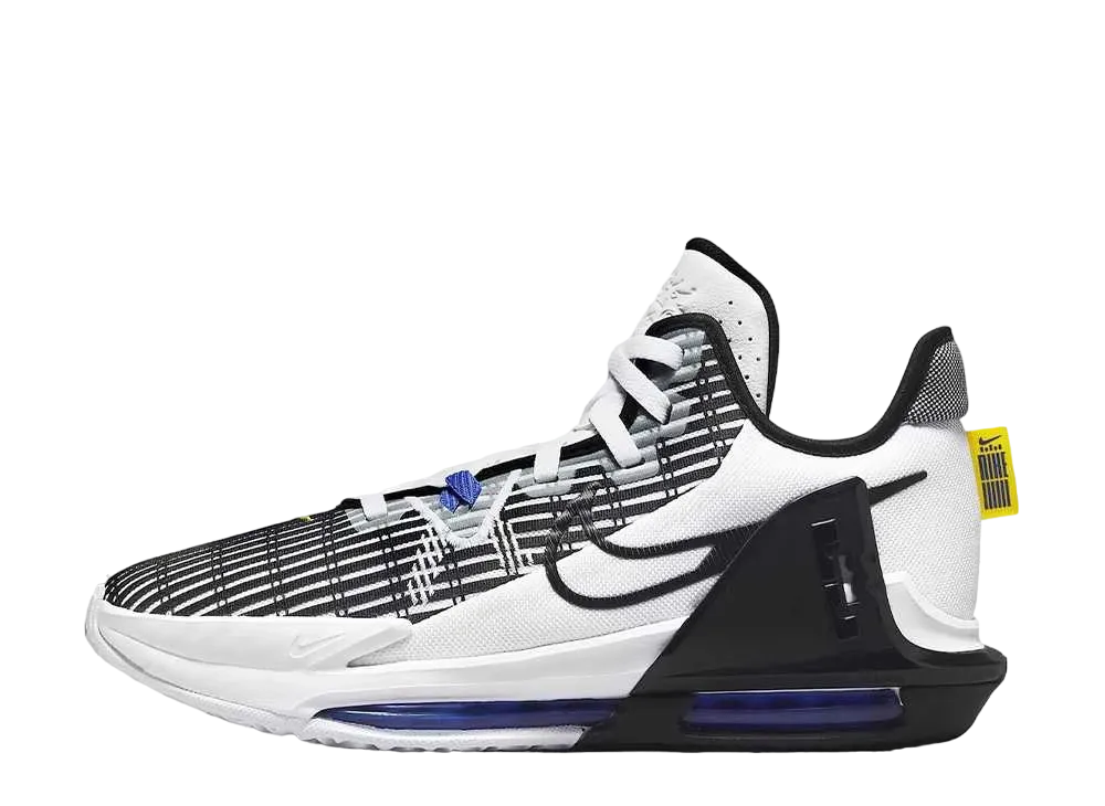 Nike LeBron Witness 6 "White/Persian Purple/Shock Yellow"