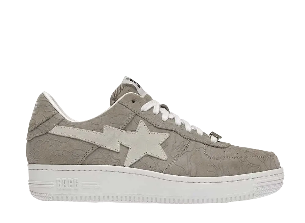 Solebox × A BATHING APE®︎ BAPE STA "Grey/White"