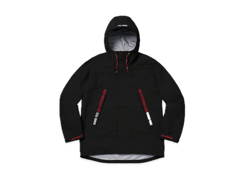 シュプリーム ゴア テックス テイプト シーム ジャケット "ブラック"