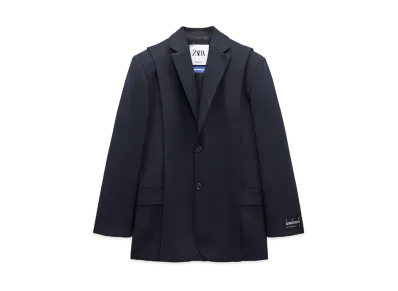 Ader Error x ZARA Over Size Blazer "Navy Blue"