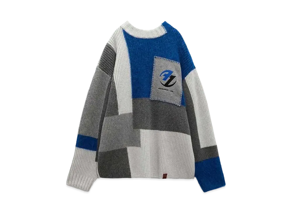 XL】ZARA ADERERROR パッチワークオーバーサイズセーター ZARA