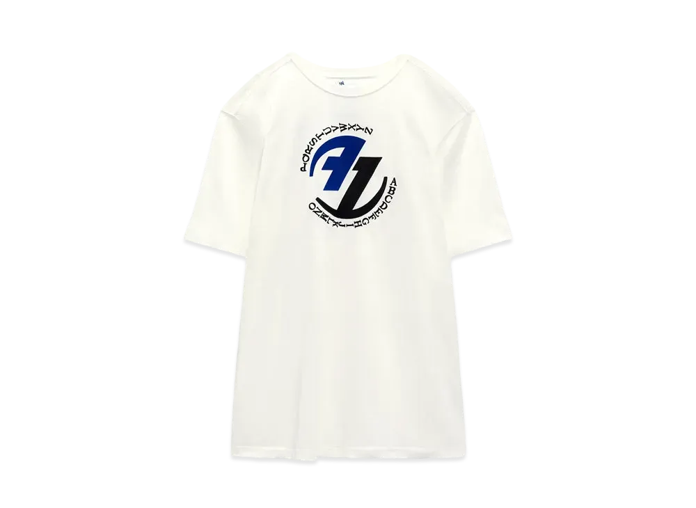 Ader Error x ZARA Graphic T Shirt "Off White"