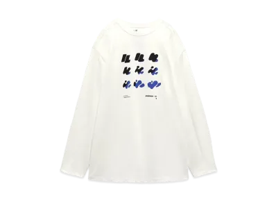 ADERERROR x ZARA Graphic T Shirt "Off White"