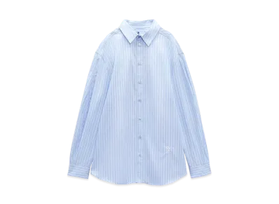 ADERERROR x ZARA Stripe Poplin Shirt "Stripe"