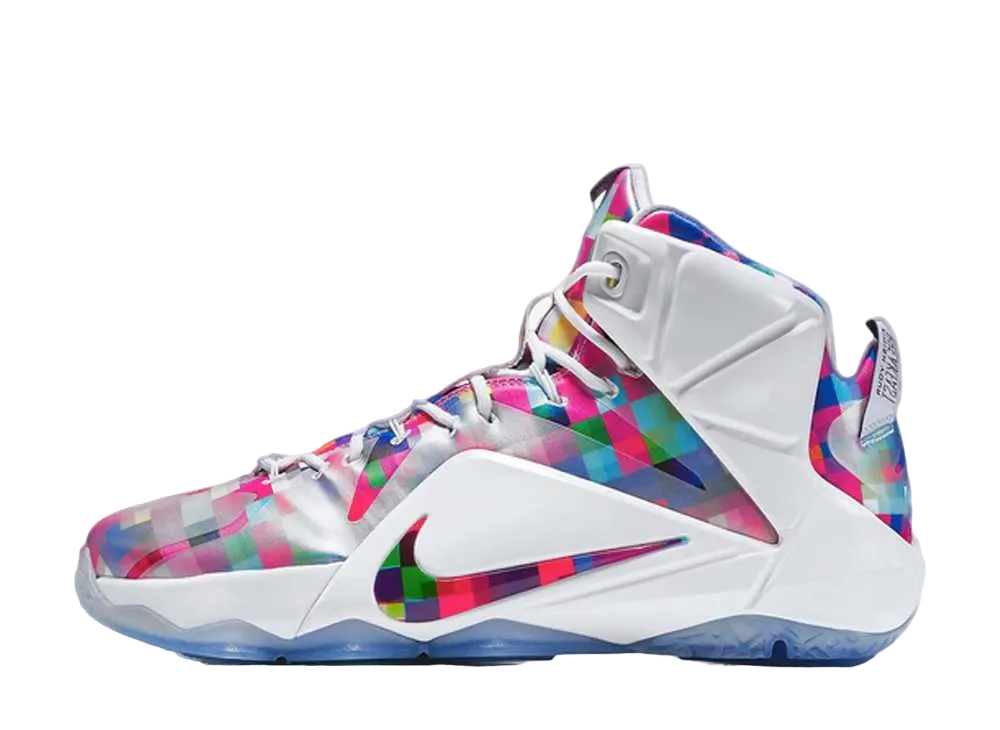 ナイキ レブロン 12 EXT プリズム "マルチ"