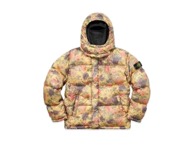 Supreme Stone Island Lamy Cover Stampato Puffy Jacket "Copper"