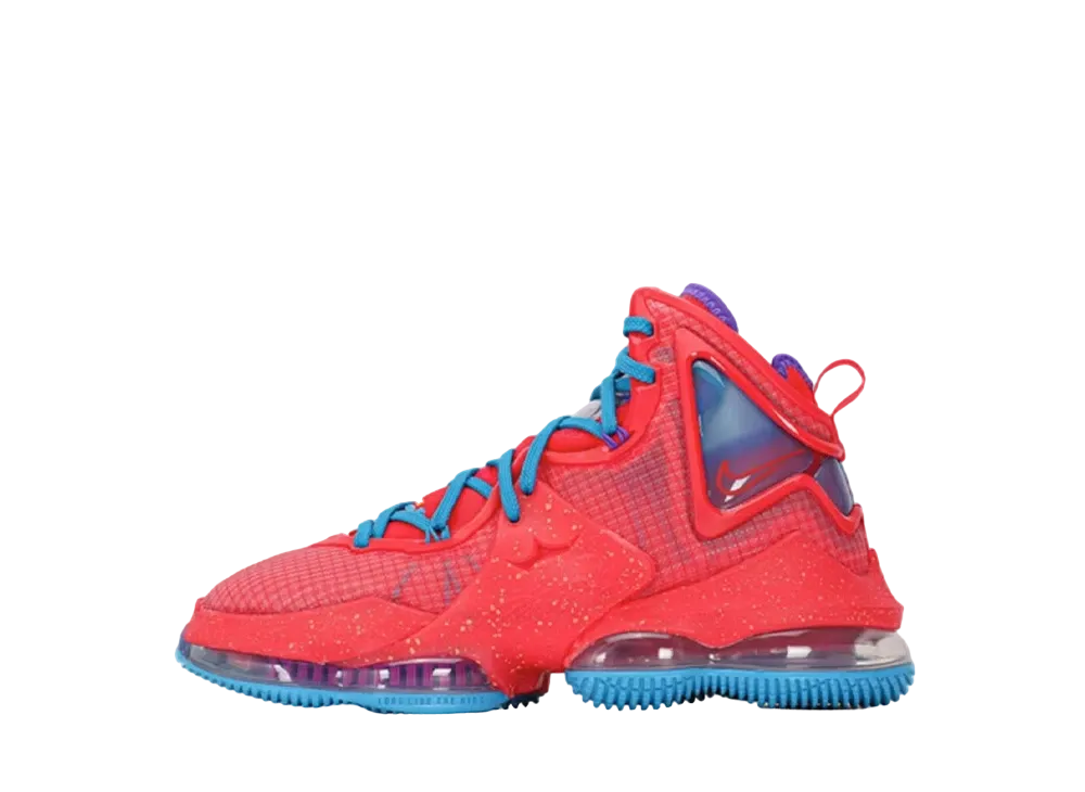 ナイキ GS レブロン19 "サイレンレッド/レーザーブルー" (キッズ)