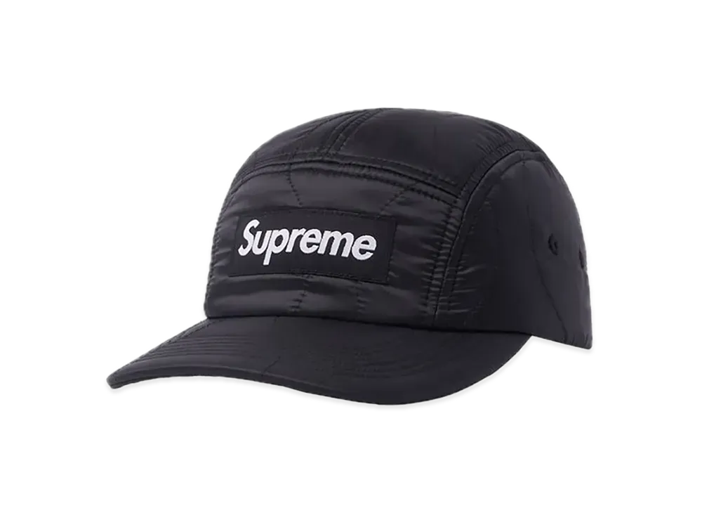 Supreme Quilted Liner Camp Cap "Black"