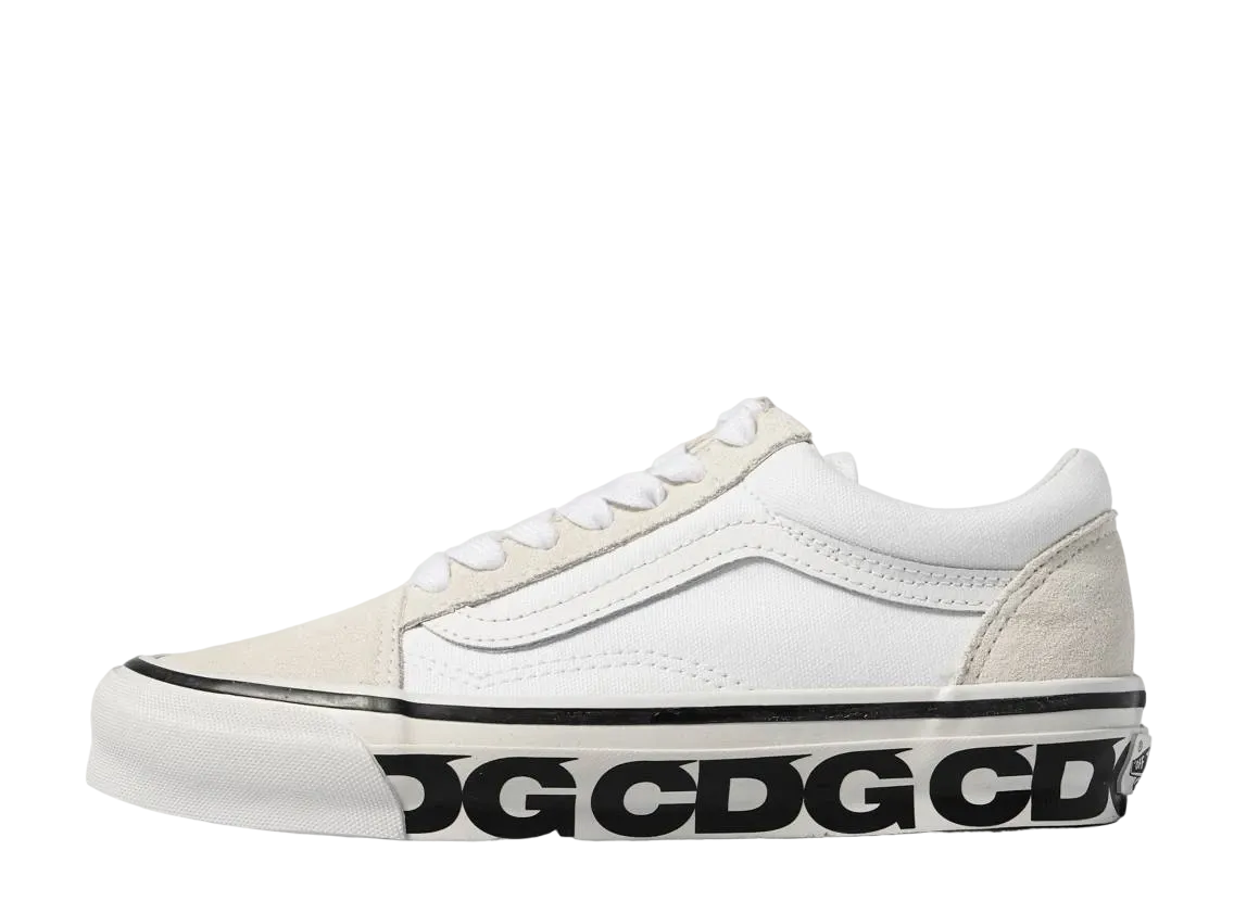 CDG × Vans Old Skool "White"