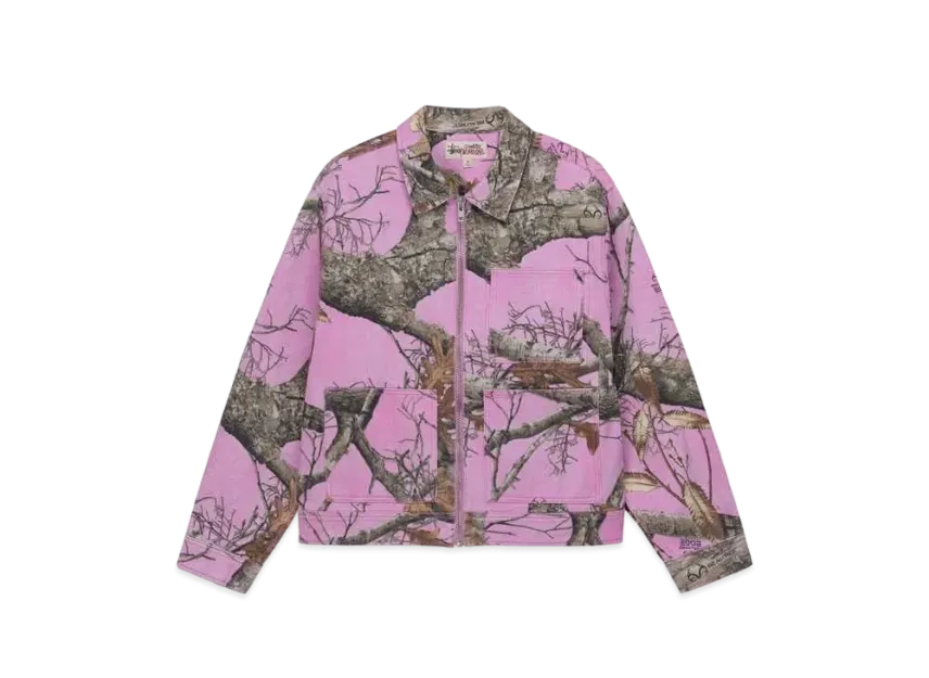 Stussy Realtree Edge Zip Work Jacket Stussy Realtree Edge Zip Work Jacket