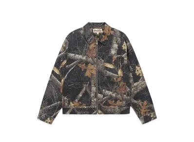 Stussy Realtree Edge Zip Work Jacket "Black"