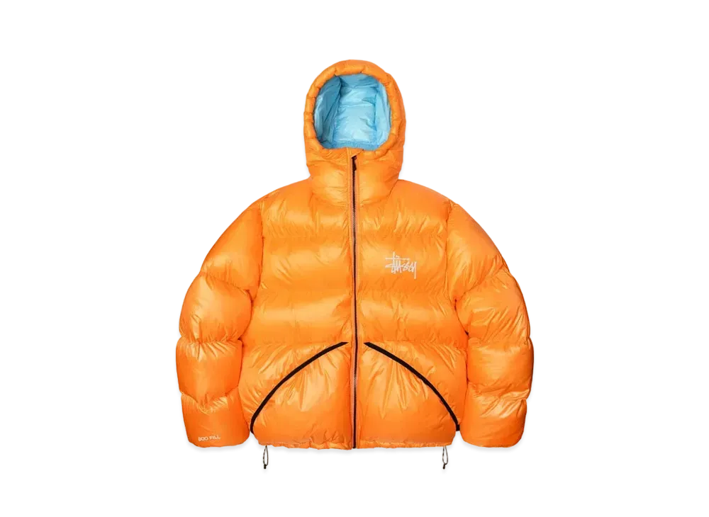 Stussy Micro Ripstop Down Parka "Orange"