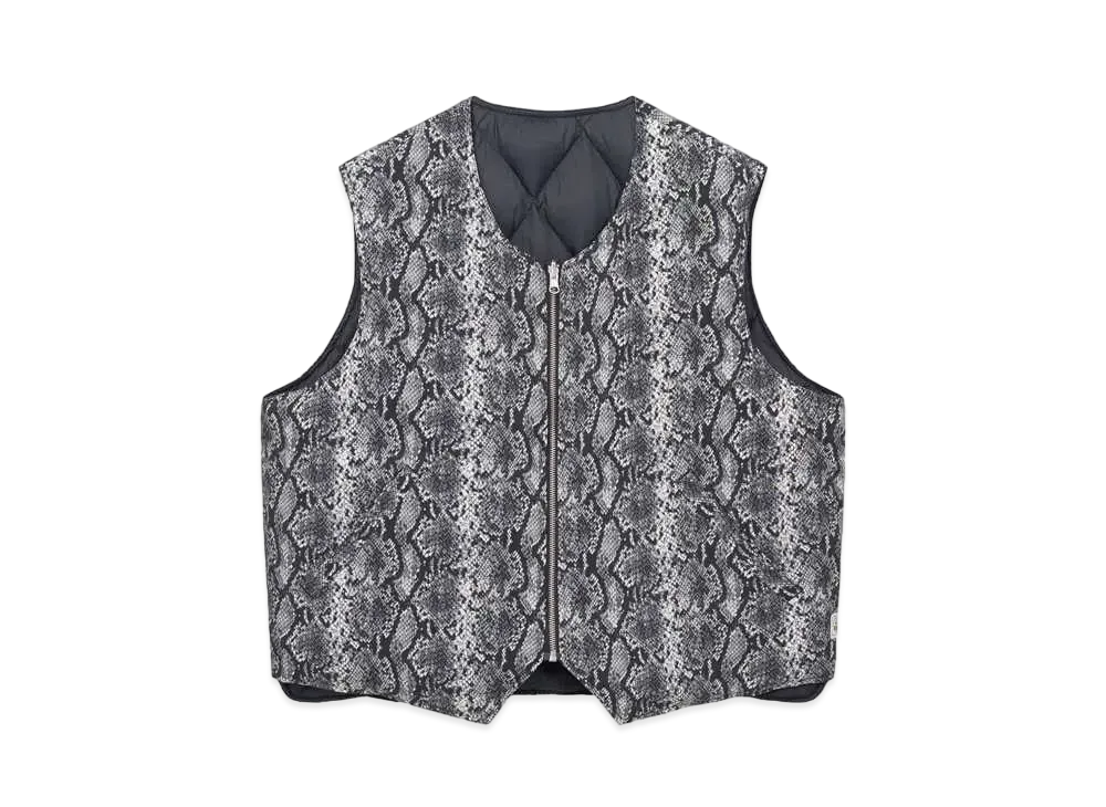 Stussy Python Reversible Vest "Bone"