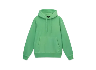 Stussy Pigment Dyed Fleece Hoodie "Green"