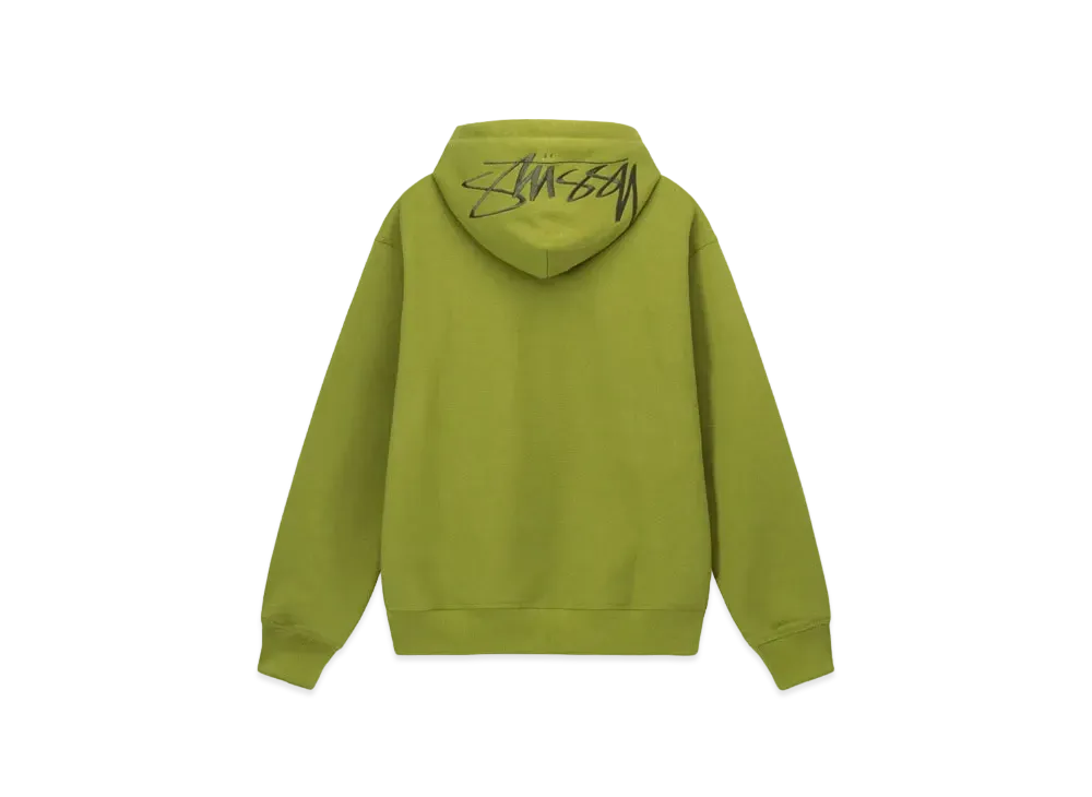 Stussy Back Applique Hoodie "Moss"