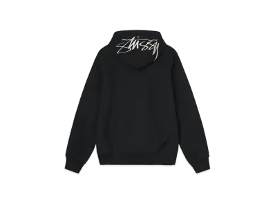 Stussy Back Applique Hoodie "Black"