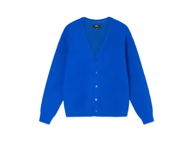 Stussy Shaggy Cardigan "Royal Blue"
