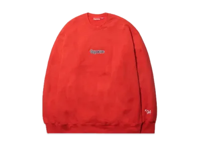Supreme Gonz Logo Crewneck "Red"