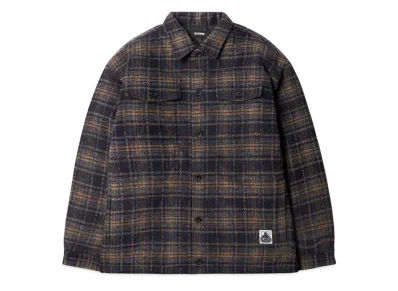 XLARGE TWEED CHECK JACKET "Navy"
