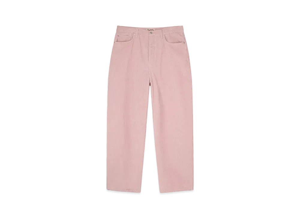 ステューシー コーデュロイ ビッグ Ol' ジーンズ "ウォッシュド ピンク"
