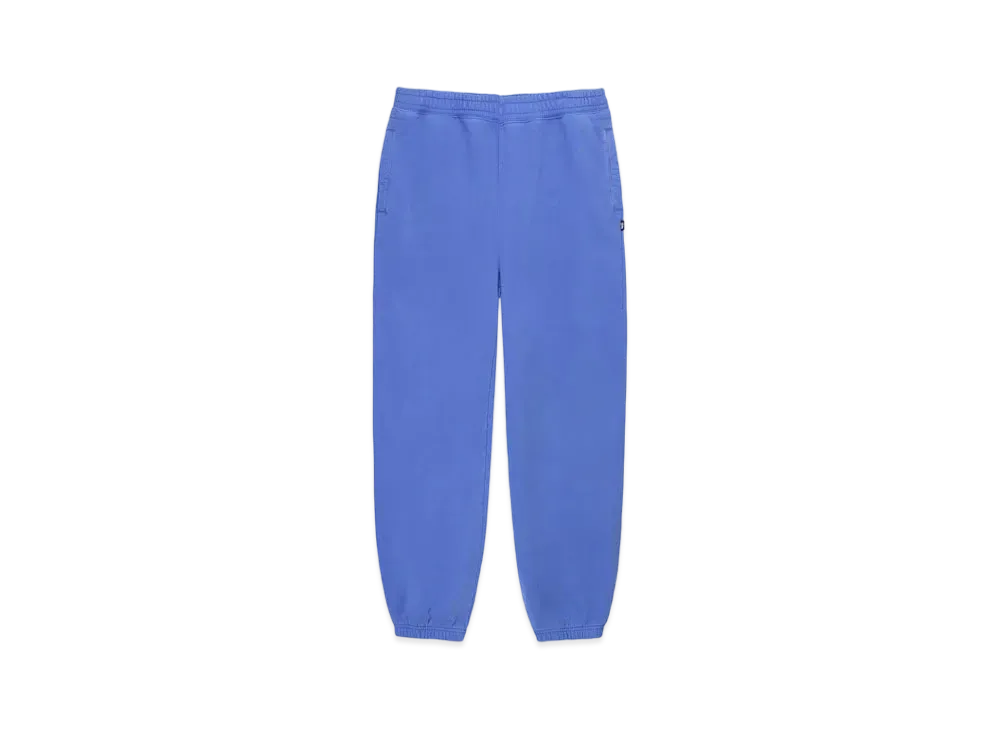 Stussy Pigment Dyed Fleece Pant "Ultramarine"
