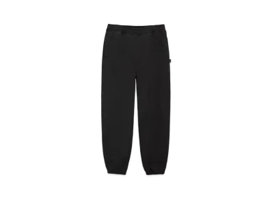 Stussy Pigment Dyed Fleece Pant "Black"