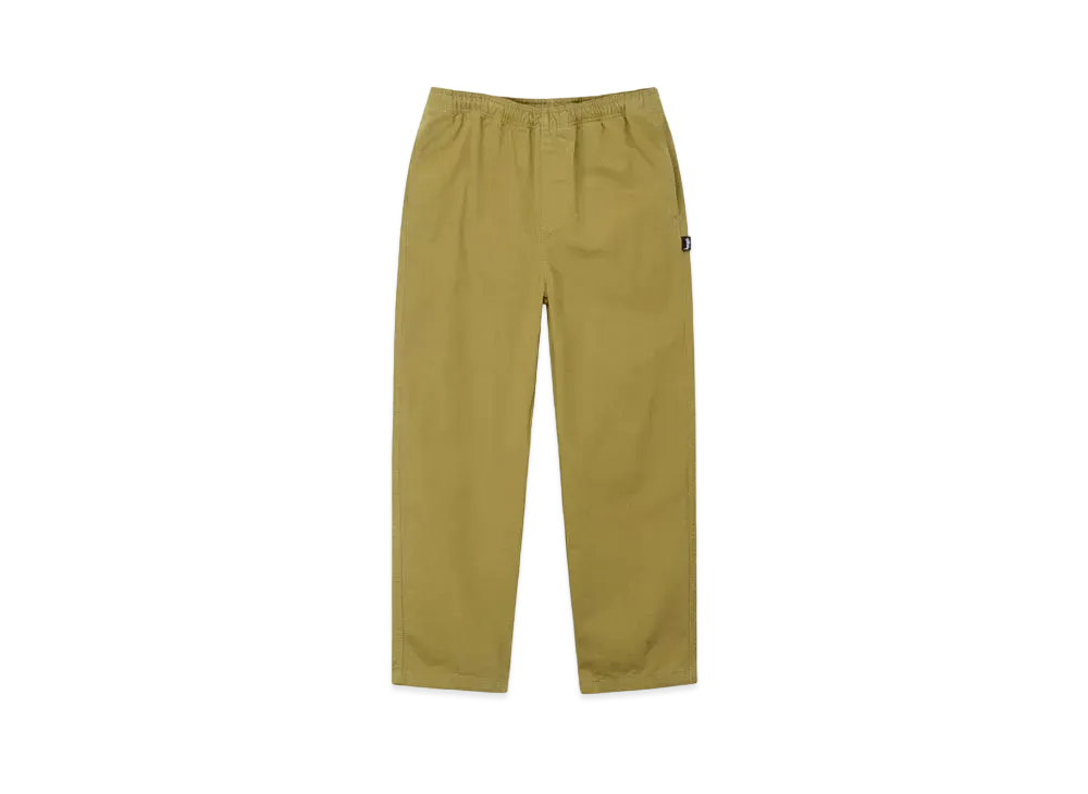 Stussy Brushed Beach Pant "Bright Olive"