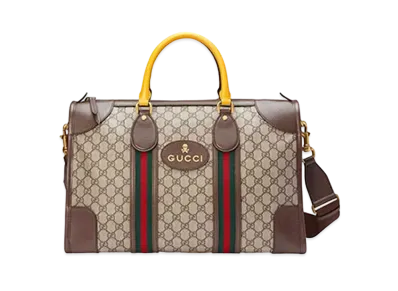 GUCCI Neo Vintage GG Supreme Web Duffel Bag