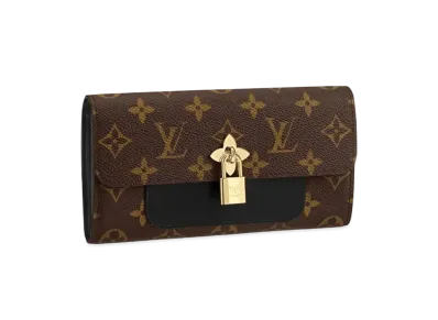 Louis Vuitton Flower Wallet Monogram "Noir"