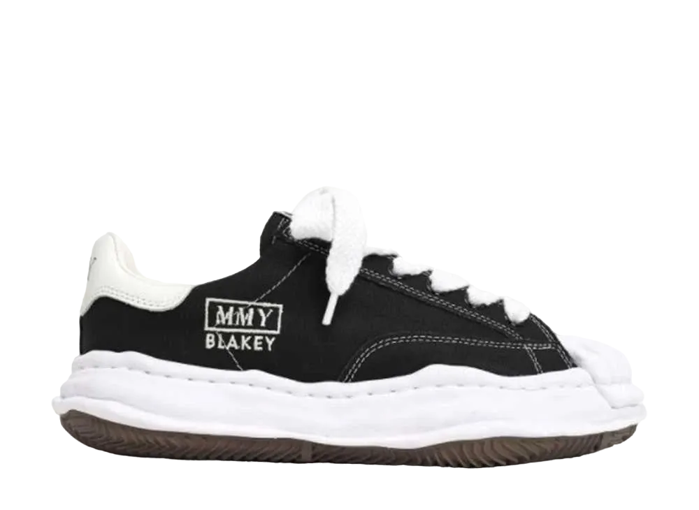 メゾンミハラヤスヒロ ブレイキー ロー キャンバス "ブラック" (A08TW735)